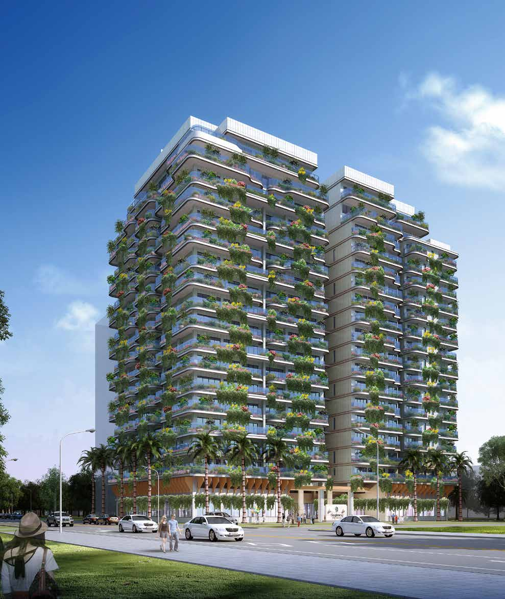 Bayfancy Residence住宅建筑外立面效果图