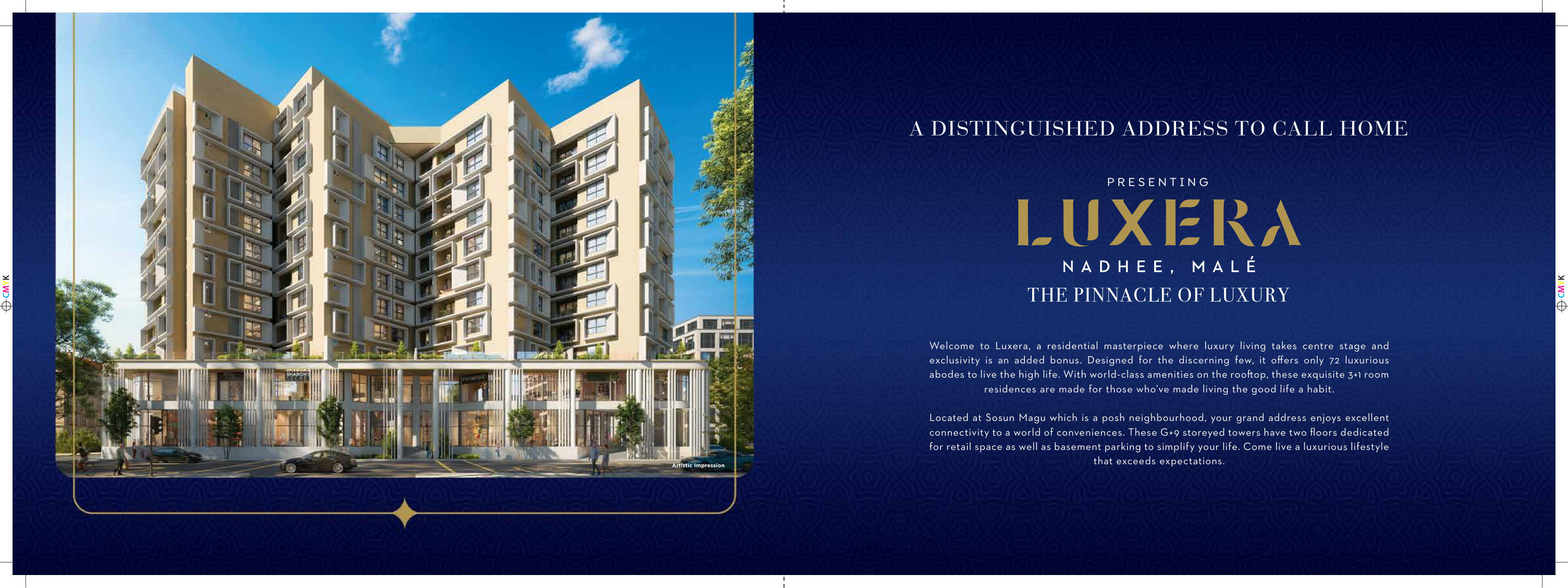 TATA Housing Luxera Naadhee Male项目建筑外立面效果图